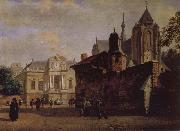 Jan van der Heyden Baroque palaces and the Cathedral china oil painting artist